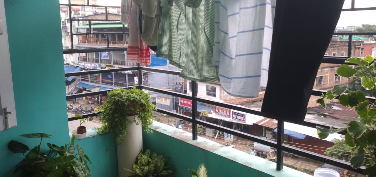 Semi Furnished 4bhk semi furnished apartment in Kahilipara, Guwahati, Assam, India for Rent